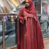Abhaya Set with Hijab – মার্জিত ও আরামদায়ক