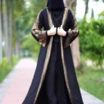 Abhaya Set with Hijab – মার্জিত ও স্টাইলিশ ডিজাইন