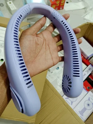 Bladeless Neck Cooler Fan – হ্যান্ডস-ফ্রি কুলিং এক্সপেরিয়েন্স