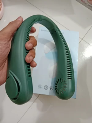 Bladeless Neck Cooler Fan – হ্যান্ডস-ফ্রি কুলিং এক্সপেরিয়েন্স