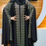 Dubai Cherry Borka with Hijab – Arabia Full Design
