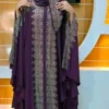 Dubai Cherry Borka with Hijab – Arabia Full Design