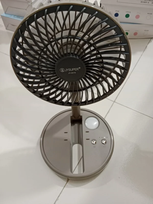 JY Super 2215 Professional Mini Fan – Rechargeable & Portable