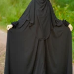Jilbab Borka – প্রিমিয়াম Dubai Cherry ফেব্রিক