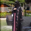 Muslima Dubai Embroidered Burqa Set আপনার পর্দা হোক পূর্ণতা ও সৌন্দর্যের নিখুঁত সংমিশ্রণ