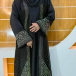 Premium Koti Borka with Hijab – DMC পাথরের কাজসহ