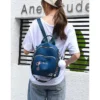 Waterproof Embroidery Multifunctional Anti-theft Backpack