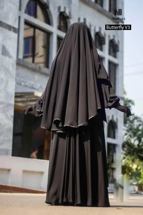 সামিয়া বোরকা সেট (হিজাব ও নিকাবসহ)